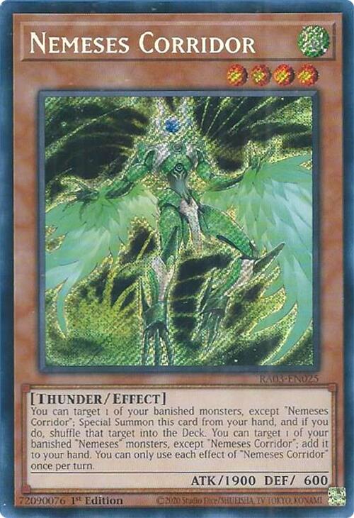 Nemeses Corridor (Secret Rare) [RA03-EN025] Secret Rare | Good Games Morley