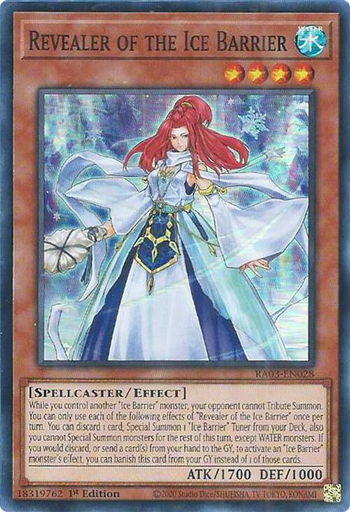 Revealer of the Ice Barrier [RA03-EN028] Super Rare | Good Games Morley