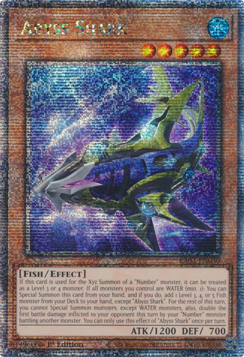 Abyss Shark (Quarter Century Secret Rare) [RA03-EN030] Quarter Century Secret Rare | Good Games Morley