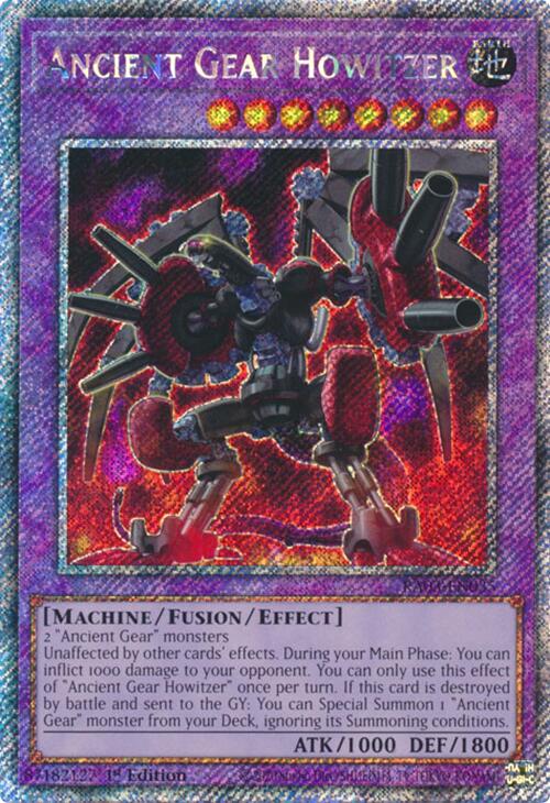 Ancient Gear Howitzer (Platinum Secret Rare) [RA03-EN035] Platinum Secret Rare | Good Games Morley