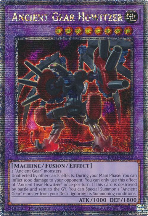 Ancient Gear Howitzer (Quarter Century Secret Rare) [RA03-EN035] Quarter Century Secret Rare | Good Games Morley