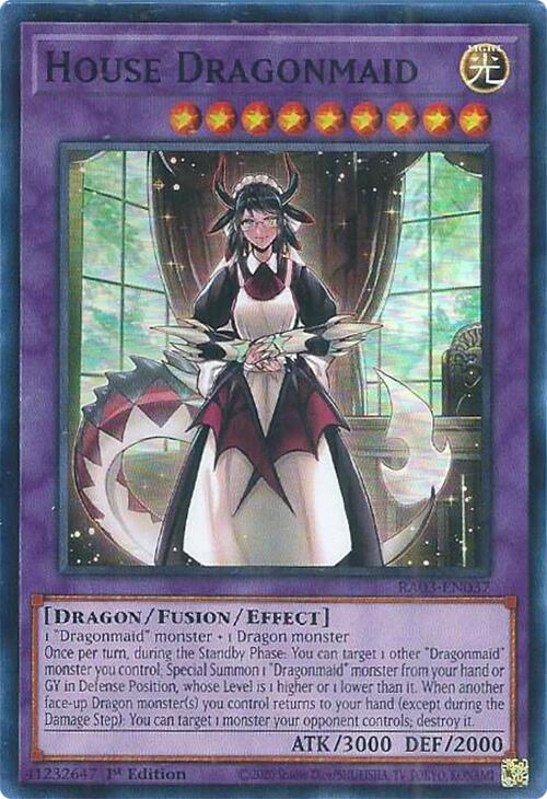House Dragonmaid [RA03-EN037] Super Rare | Good Games Morley