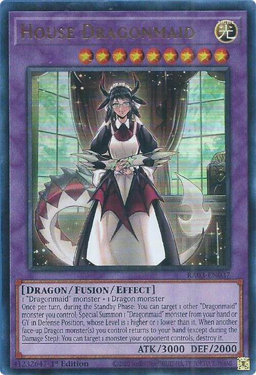 House Dragonmaid (UR) [RA03-EN037] Ultra Rare | Good Games Morley