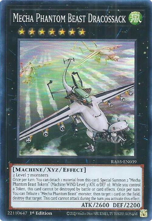Mecha Phantom Beast Dracossack [RA03-EN039] Super Rare | Good Games Morley