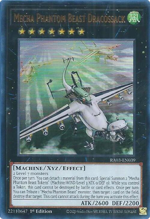 Mecha Phantom Beast Dracossack (UR) [RA03-EN039] Ultra Rare | Good Games Morley
