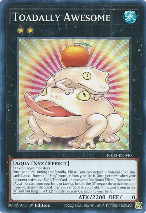 Toadally Awesome [RA03-EN040] Super Rare | Good Games Morley