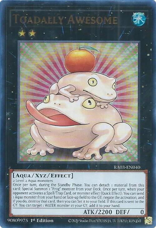 Toadally Awesome (UR) [RA03-EN040] Ultra Rare | Good Games Morley