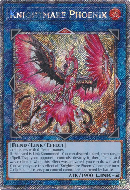 Knightmare Phoenix (Platinum Secret Rare) [RA03-EN042] Platinum Secret Rare | Good Games Morley