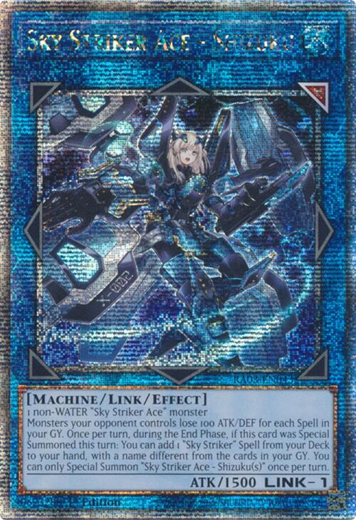 Sky Striker Ace - Shizuku (Quarter Century Secret Rare) [RA03-EN043] Quarter Century Secret Rare | Good Games Morley