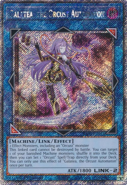 Galatea, the Orcust Automaton (Platinum Secret Rare) [RA03-EN044] Platinum Secret Rare | Good Games Morley