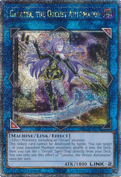 Galatea, the Orcust Automaton (Quarter Century Secret Rare) [RA03-EN044] Quarter Century Secret Rare | Good Games Morley