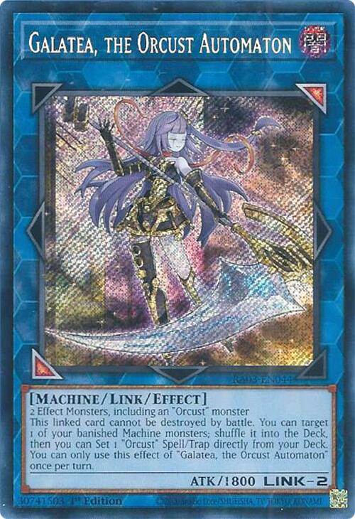 Galatea, the Orcust Automaton (Secret Rare) [RA03-EN044] Secret Rare | Good Games Morley