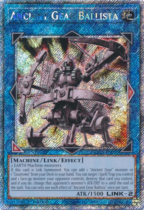 Ancient Gear Ballista (Platinum Secret Rare) [RA03-EN046] Platinum Secret Rare | Good Games Morley