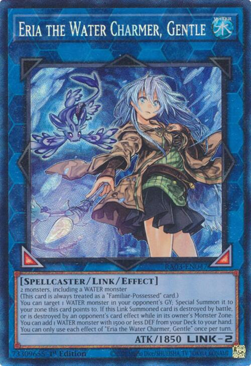 Eria the Water Charmer, Gentle (CR) [RA03-EN047] Prismatic Collector's Rare | Good Games Morley