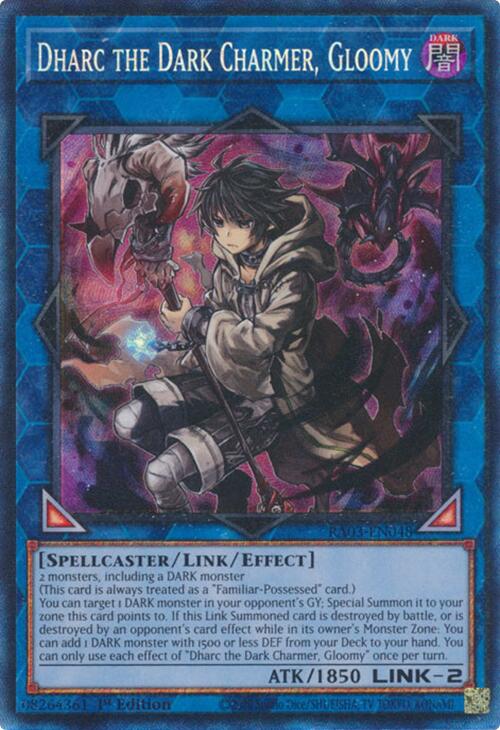Dharc the Dark Charmer, Gloomy (CR) [RA03-EN048] Prismatic Collector's Rare | Good Games Morley