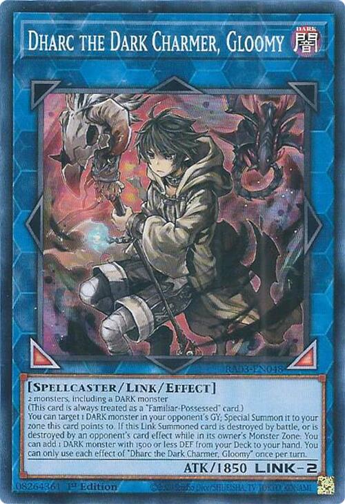 Dharc the Dark Charmer, Gloomy [RA03-EN048] Super Rare | Good Games Morley