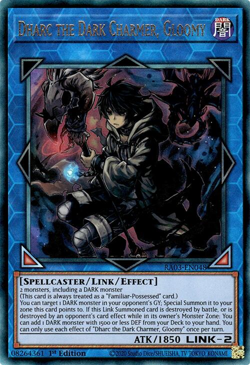 Dharc the Dark Charmer, Gloomy (UTR) [RA03-EN048] Prismatic Ultimate Rare | Good Games Morley