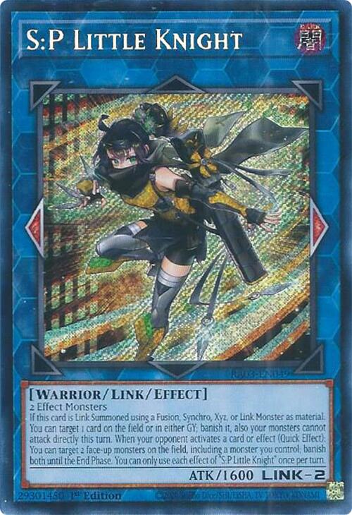 S:P Little Knight (Secret Rare) [RA03-EN049] Secret Rare | Good Games Morley