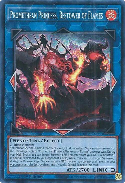 Promethean Princess, Bestower of Flames [RA03-EN050] Super Rare | Good Games Morley