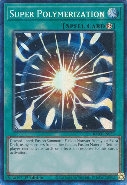 Super Polymerization (CR) [RA03-EN053] Prismatic Collector's Rare | Good Games Morley