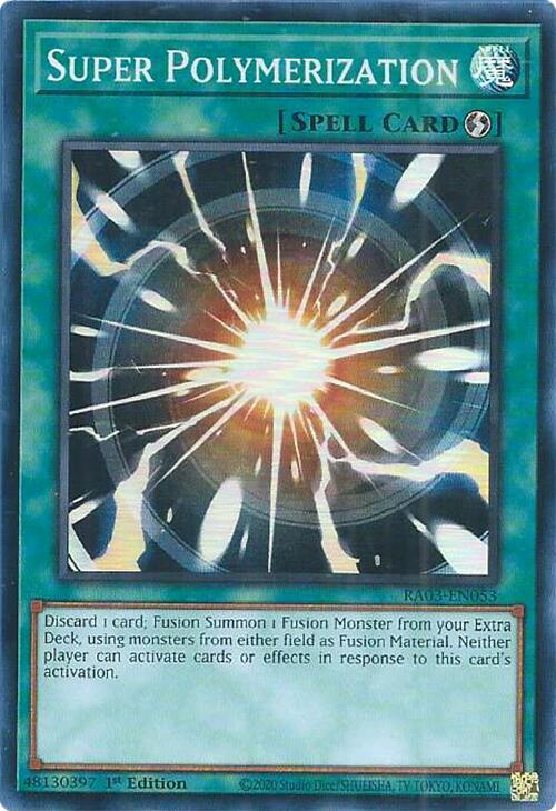 Super Polymerization [RA03-EN053] Super Rare | Good Games Morley