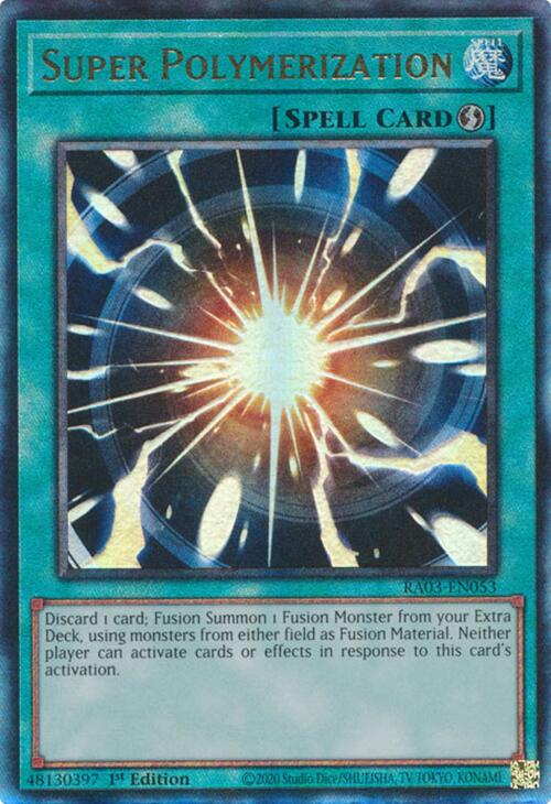 Super Polymerization (UTR) [RA03-EN053] Prismatic Ultimate Rare | Good Games Morley
