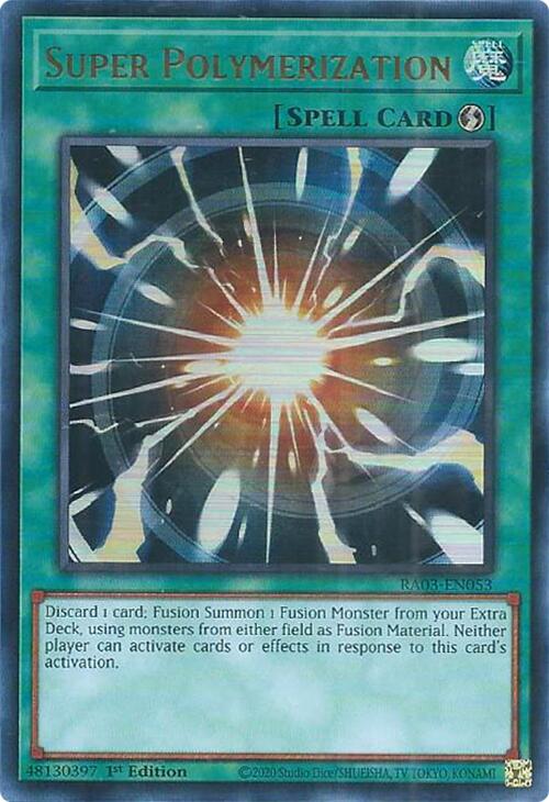 Super Polymerization (UR) [RA03-EN053] Ultra Rare | Good Games Morley