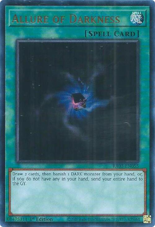 Allure of Darkness (UR) [RA03-EN055] Ultra Rare | Good Games Morley