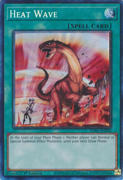 Heat Wave (CR) [RA03-EN058] Prismatic Collector's Rare | Good Games Morley