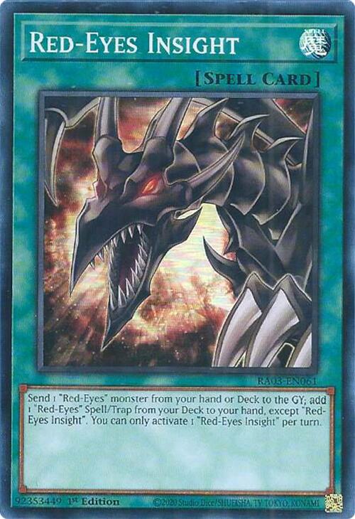 Red-Eyes Insight [RA03-EN061] Super Rare | Good Games Morley