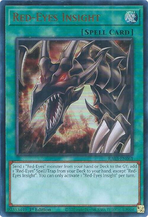 Red-Eyes Insight (UR) [RA03-EN061] Ultra Rare | Good Games Morley