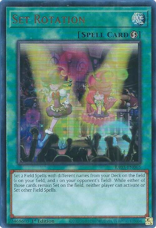 Set Rotation (UR) [RA03-EN065] Ultra Rare | Good Games Morley