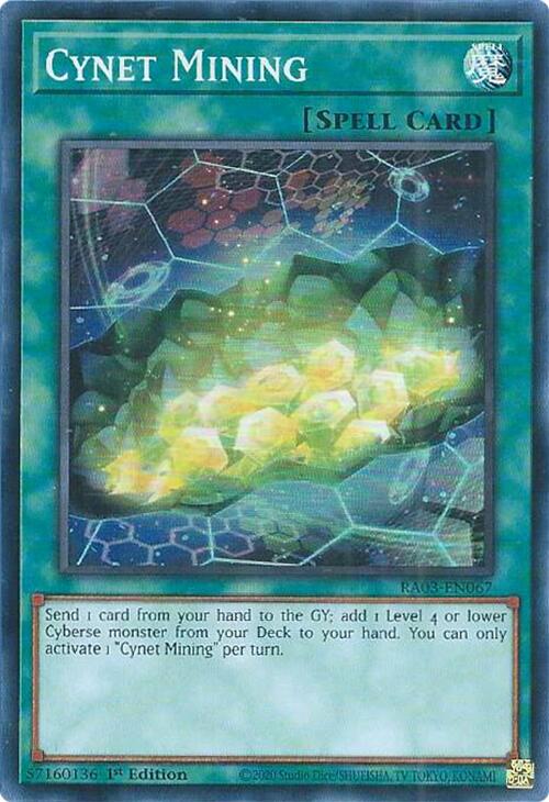 Cynet Mining [RA03-EN067] Super Rare | Good Games Morley
