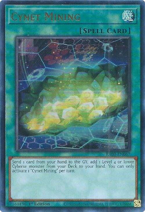 Cynet Mining (UR) [RA03-EN067] Ultra Rare | Good Games Morley