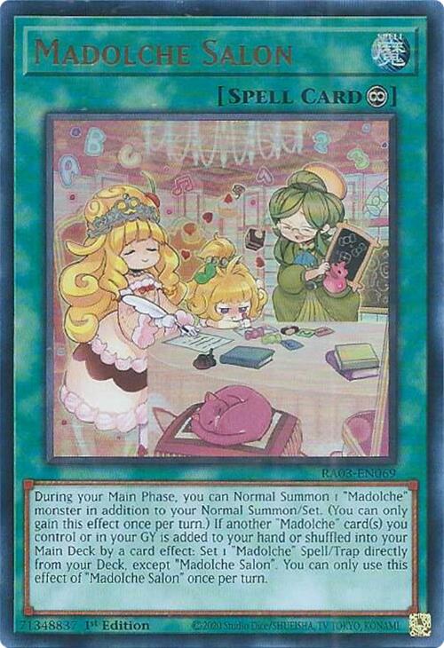 Madolche Salon (UR) [RA03-EN069] Ultra Rare | Good Games Morley