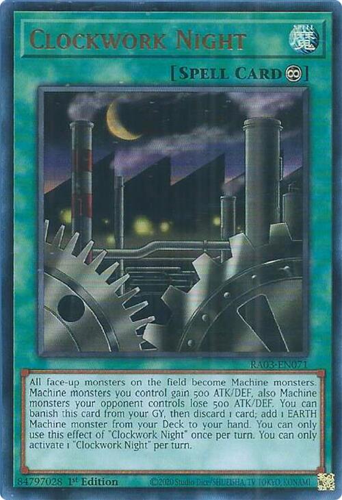 Clockwork Night (UR) [RA03-EN071] Ultra Rare | Good Games Morley