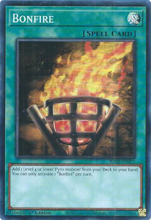 Bonfire [RA03-EN073] Super Rare | Good Games Morley