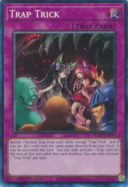 Trap Trick (CR) [RA03-EN078] Prismatic Collector's Rare | Good Games Morley