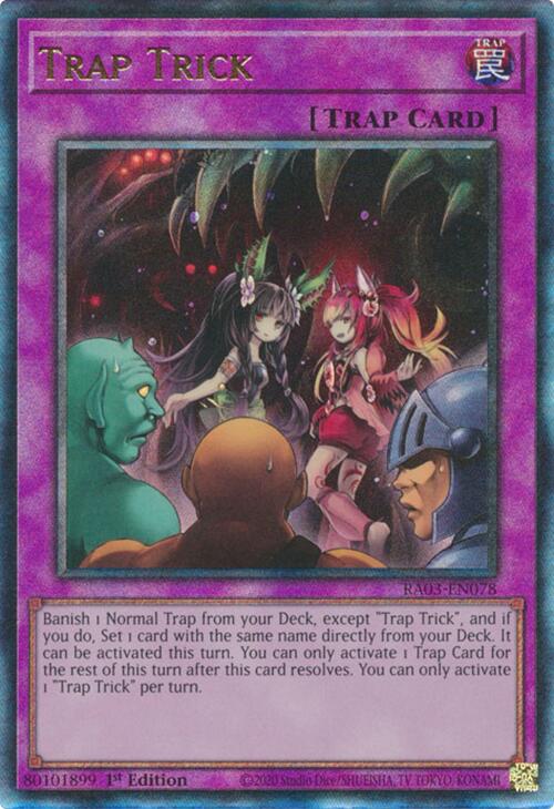 Trap Trick (UTR) [RA03-EN078] Prismatic Ultimate Rare | Good Games Morley