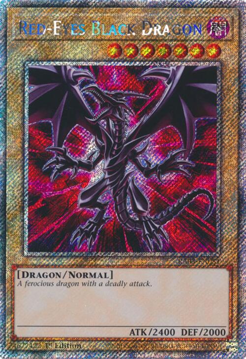 Red-Eyes Black Dragon (Platinum Secret Rare) [RA03-EN081] Platinum Secret Rare | Good Games Morley