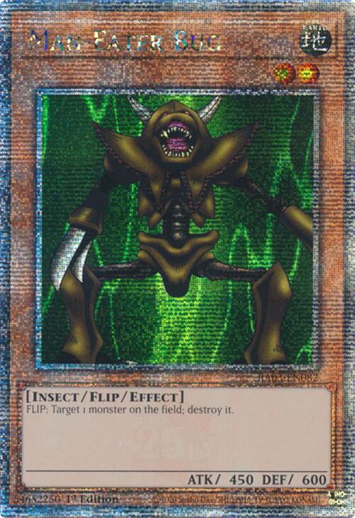 Man-Eater Bug (Quarter Century Secret Rare) [RA03-EN082] Quarter Century Secret Rare | Good Games Morley
