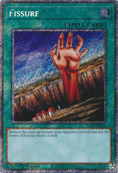 Fissure (Platinum Secret Rare) [RA03-EN084] Platinum Secret Rare | Good Games Morley