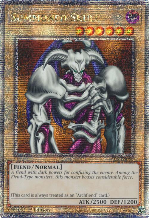 Summoned Skull (Quarter Century Secret Rare) [RA03-EN086] Quarter Century Secret Rare | Good Games Morley