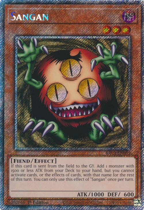 Sangan (Platinum Secret Rare) [RA03-EN089] Platinum Secret Rare | Good Games Morley