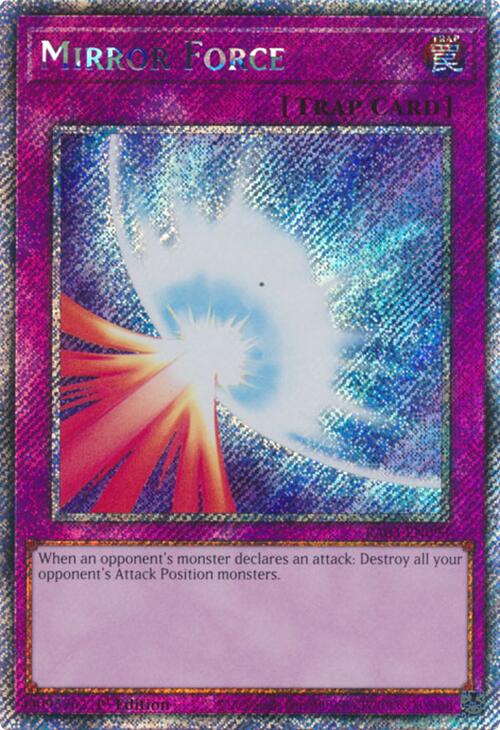 Mirror Force (Platinum Secret Rare) [RA03-EN093] Platinum Secret Rare | Good Games Morley