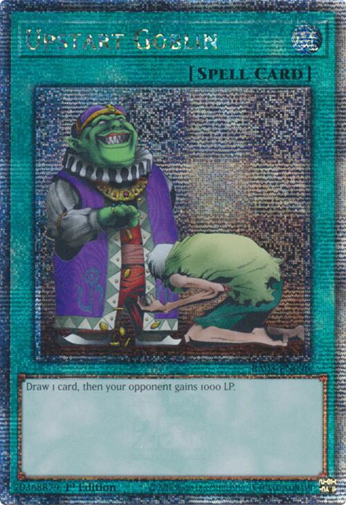Upstart Goblin (Quarter Century Secret Rare) [RA03-EN096] Quarter Century Secret Rare | Good Games Morley