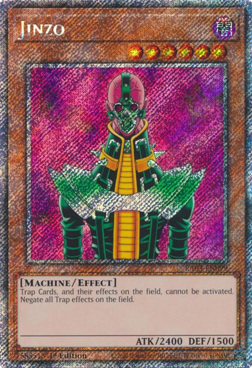 Jinzo (Platinum Secret Rare) [RA03-EN099] Platinum Secret Rare | Good Games Morley