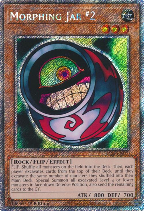 Morphing Jar #2 (Platinum Secret Rare) [RA03-EN100] Platinum Secret Rare | Good Games Morley