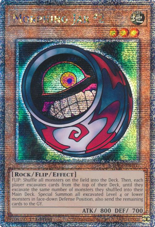 Morphing Jar #2 (Quarter Century Secret Rare) [RA03-EN100] Quarter Century Secret Rare | Good Games Morley