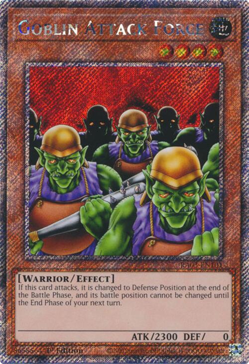 Goblin Attack Force (Platinum Secret Rare) [RA03-EN101] Platinum Secret Rare | Good Games Morley